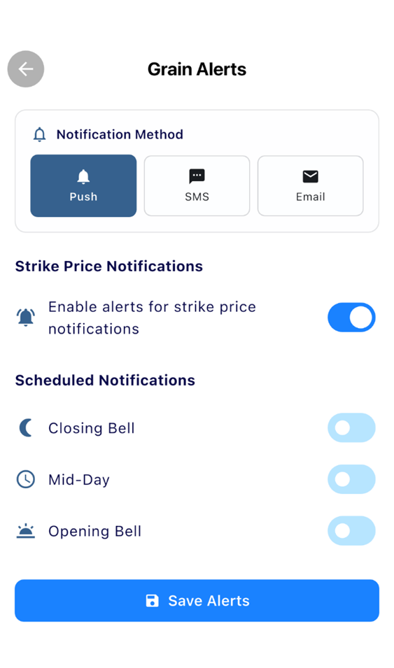 Setting up your Profile and Alerts – FarmQA
